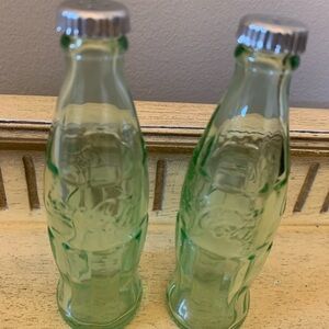 Vintage Inspired Coca-cola Bottle Salt & Pepper Set